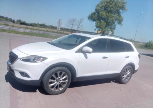 Mazda CX-9 cena 61900 przebieg: 106700, rok produkcji 2014 z Ostrzeszów małe 211